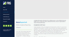 Desktop Screenshot of accureports.com